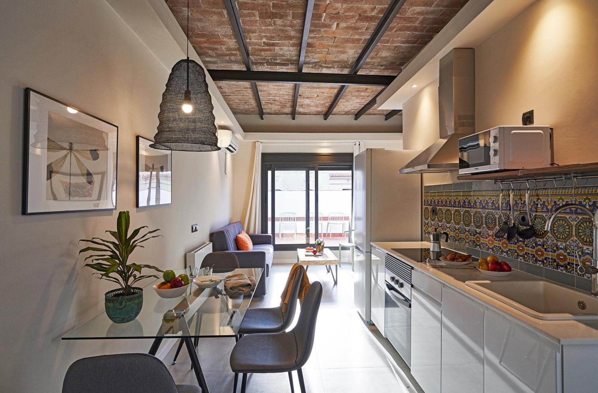 AinB Eixample - Miró Apartments Barcelona Exterior foto